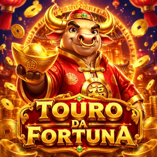 Card do slot Fortune Ox com touro dourado da sorte